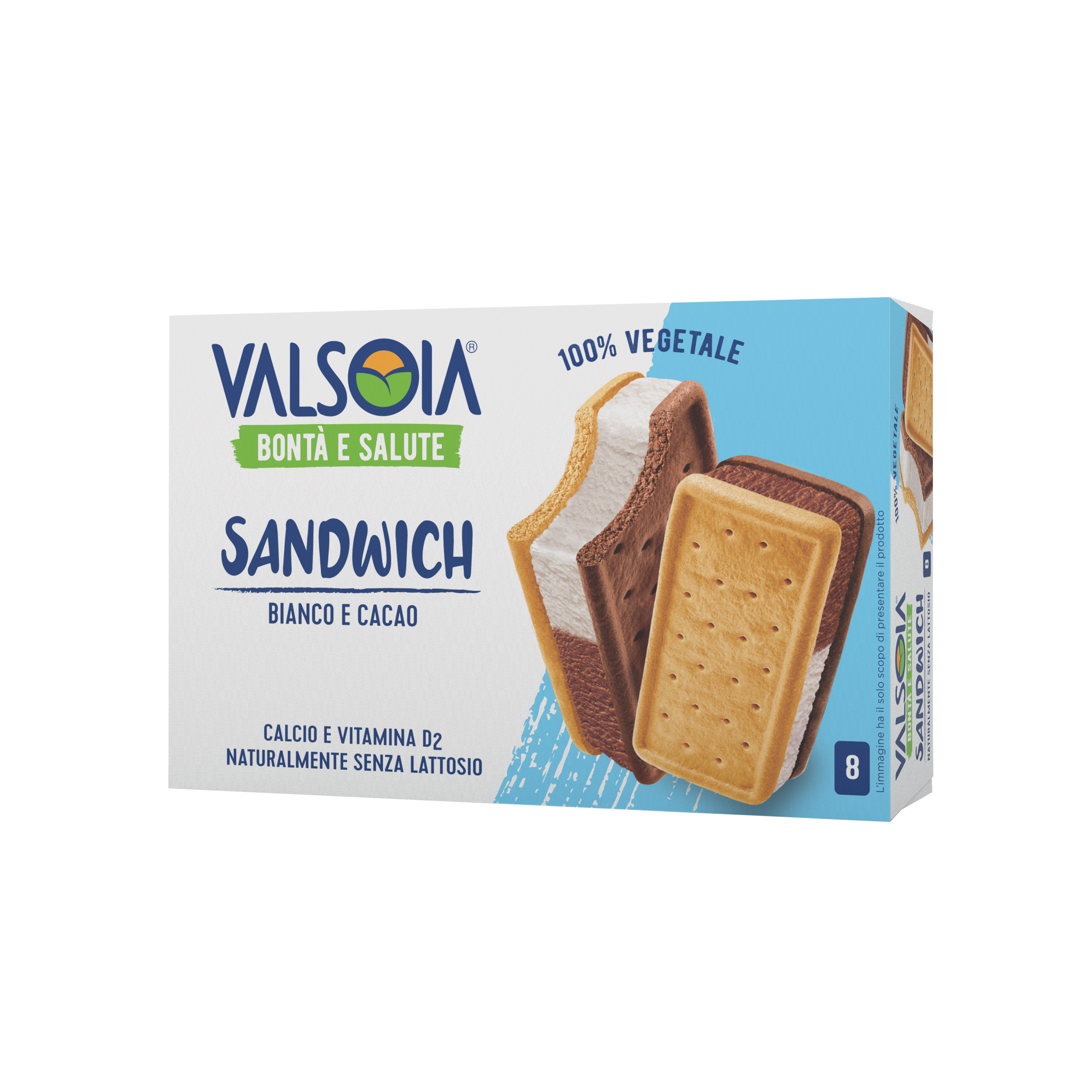Sandwich Bigusto Valsoia - 8pz - 320g