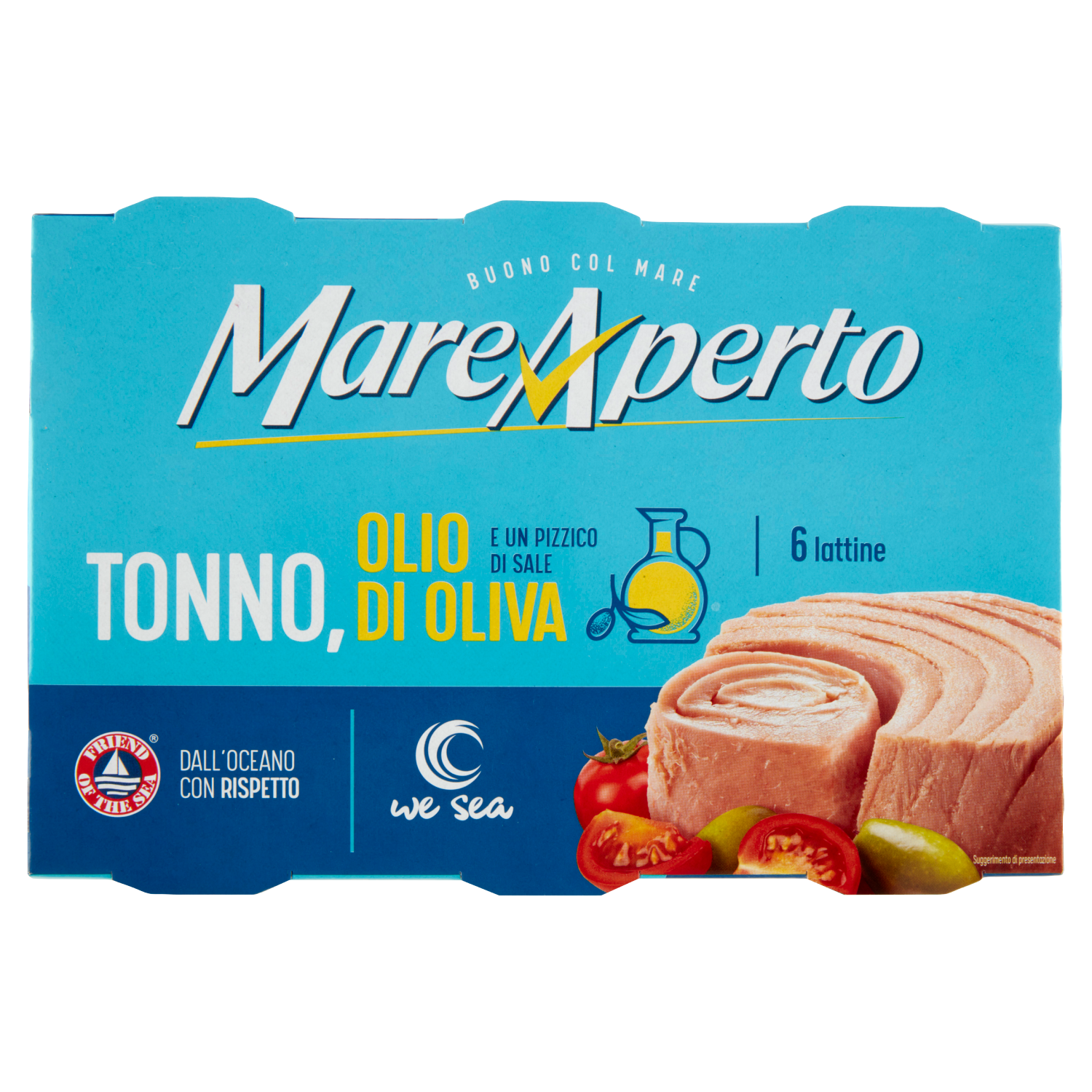 Tonno all'olio di oliva | 6pz x 70g