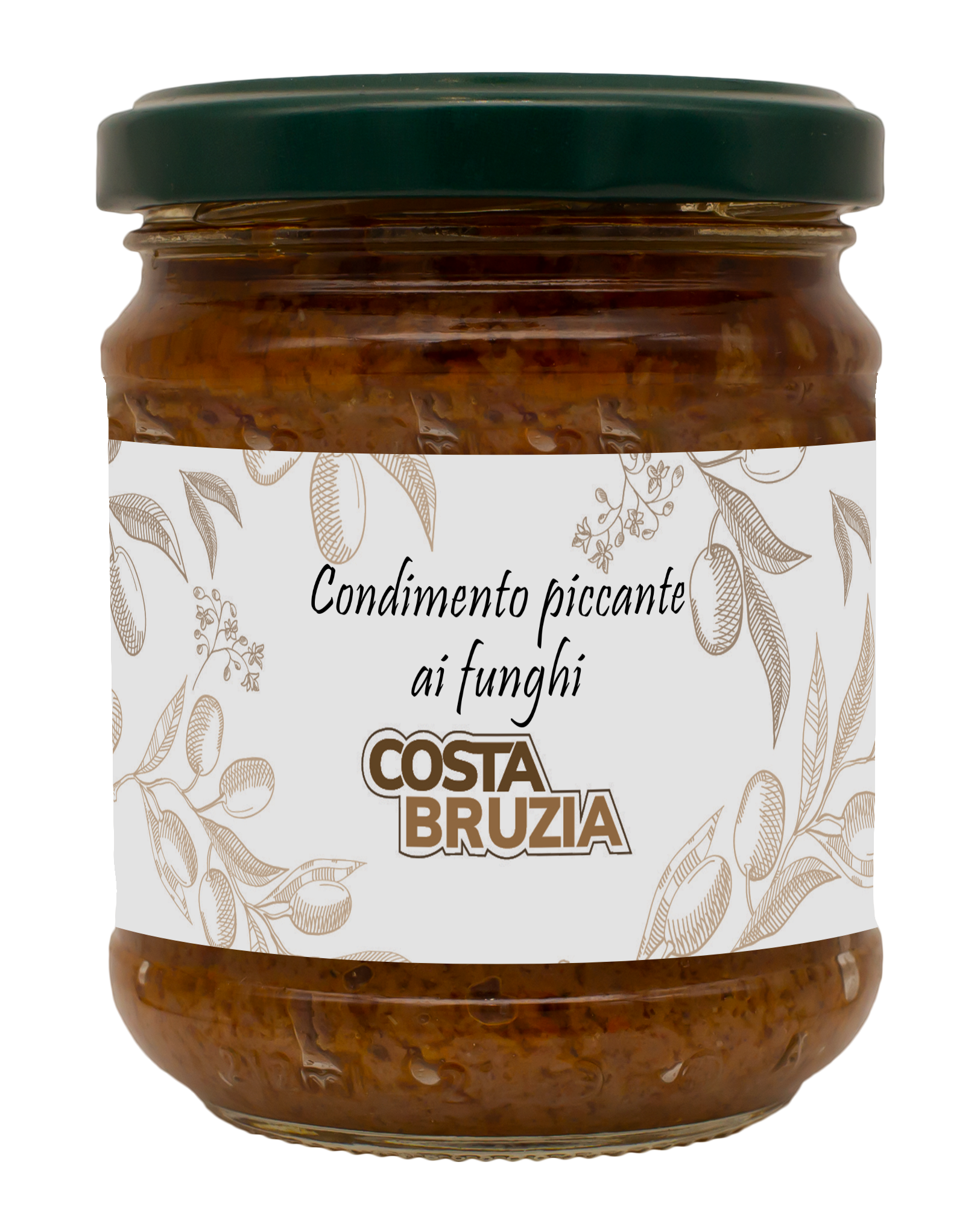 Condimento piccante ai funghi
