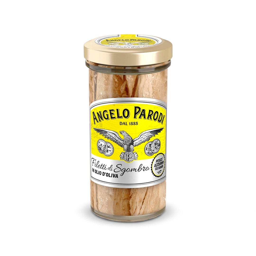 Filetti di sgombro in olio d’oliva - Angelo Parodi