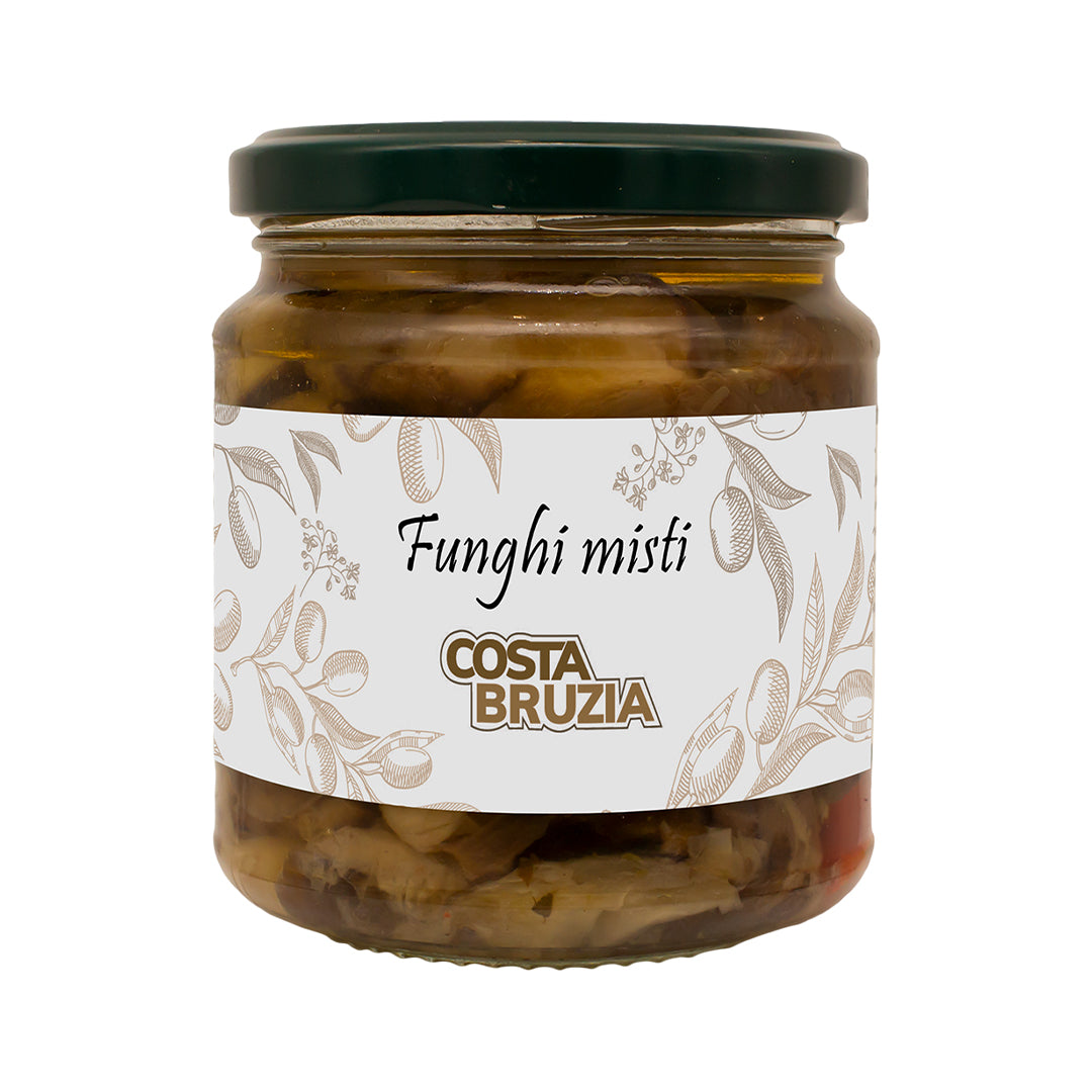 Funghi misti sott'olio