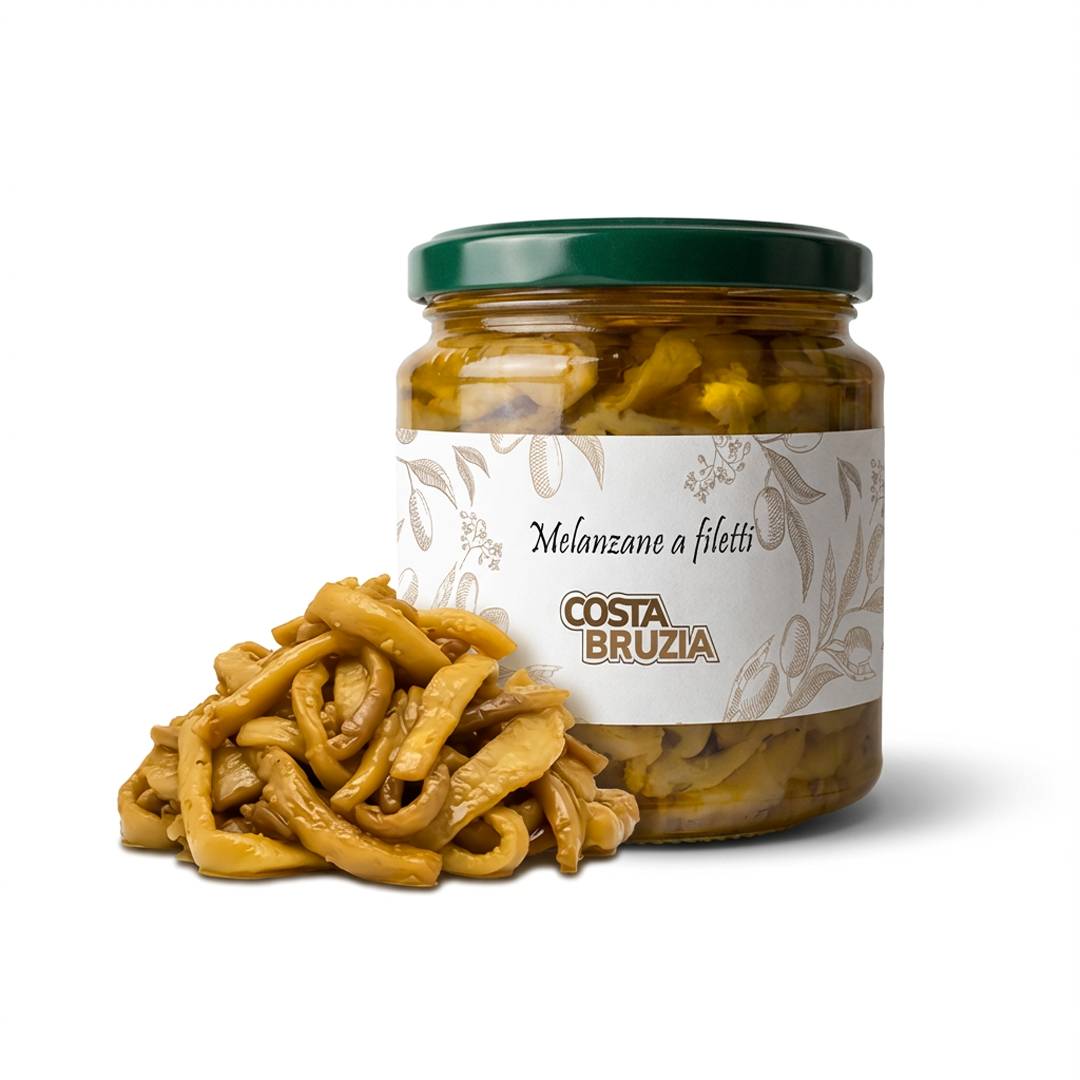 Melanzane a filetti - 314g