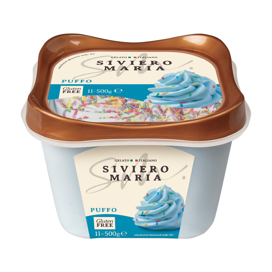 Vaschetta Gelato Puffo - 500g
