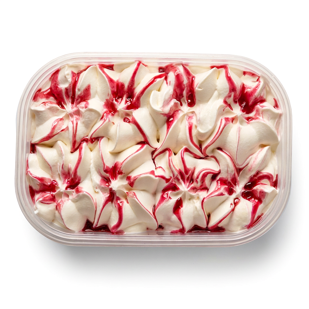 Vaschetta Gelato Siciliano - Variegato Amarena (1kg)