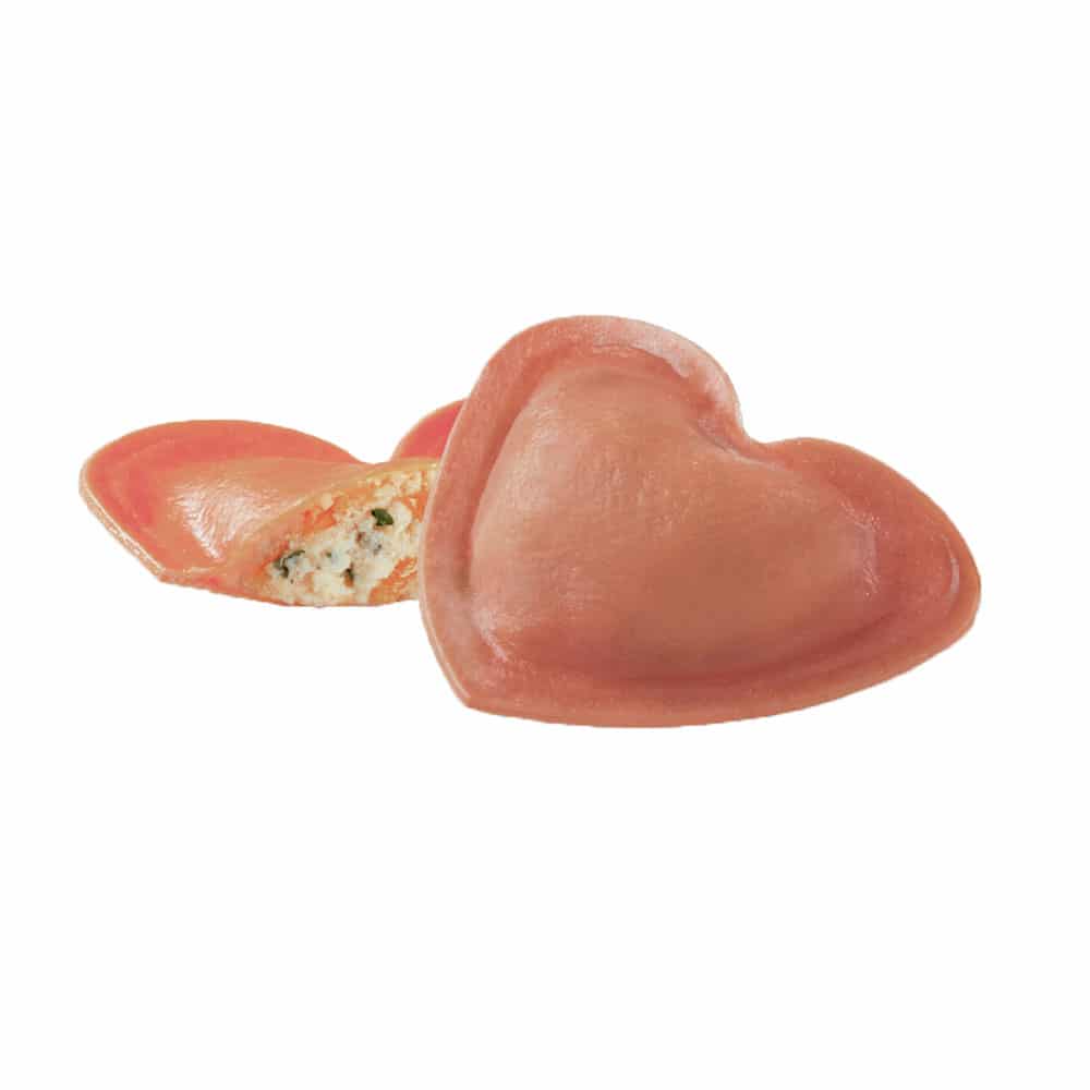 Cuori con Bufala, Pomodori e Basilico - 500g
