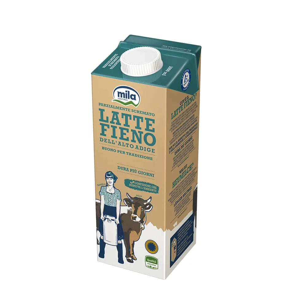 Latte Parzialmente Scremato Mila - 1L